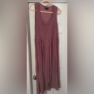 Frye Mauve Maxi Skirt Dress